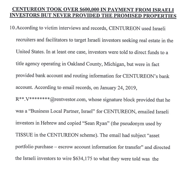 Rentvestor Email Screenshot